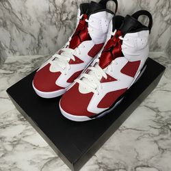 DS Jordan 6 Carmine Sz 8.5