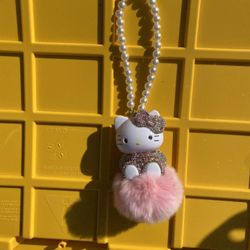 Hello Kitty Hanging Bling Bling Car Air Freshener 