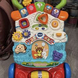 baby walker almost brand new 