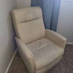 Beige Recliner Chair