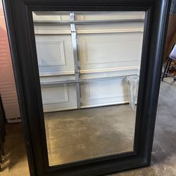 Black Decorative Mirror