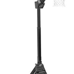 NBA 54 Portable Adjustable Basketball Hoop, Shatter-Resistant Backboard, Removable Rebounder360