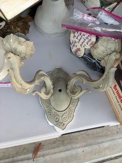 Vintage Double Arm Wall Sconce
