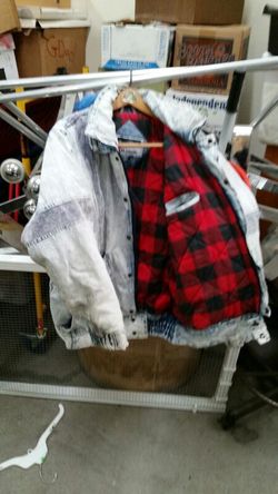 Fully lined heavy Denim coat