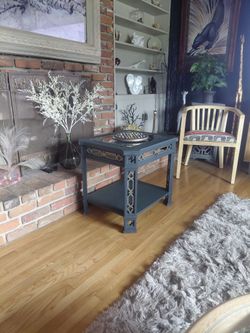 Solid Wood Accent Table