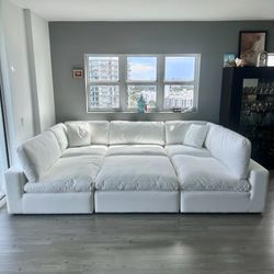 NEW White Cloud Couch Sofa Bed