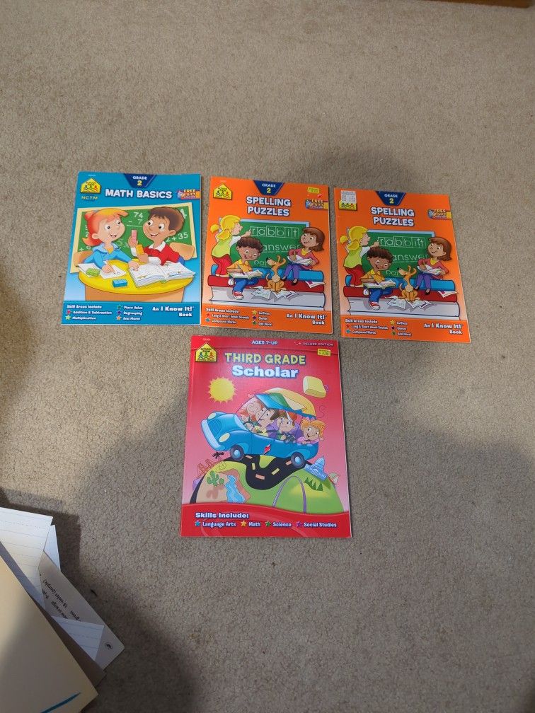 2nd & 3rd grade Workbooks