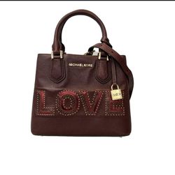 MK Handbag Wine Color