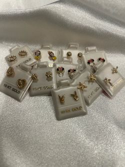 10k gold earring