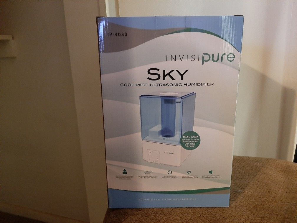 Invisipure Cool mist ultrasonic humidifier