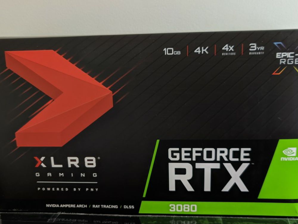 PNY XLR8 GAMING RTX 3080 BRAND NEW IN HAND