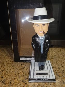 Rare Mafia,Mobster AL Capone gangster bobblehead, New