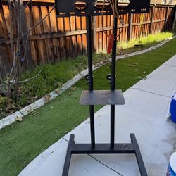 Mobile TV Stand.