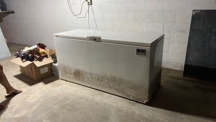 Large White Chest Freezer
