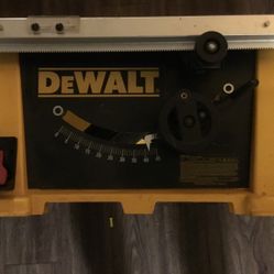 DEWALT TABLE SAW 