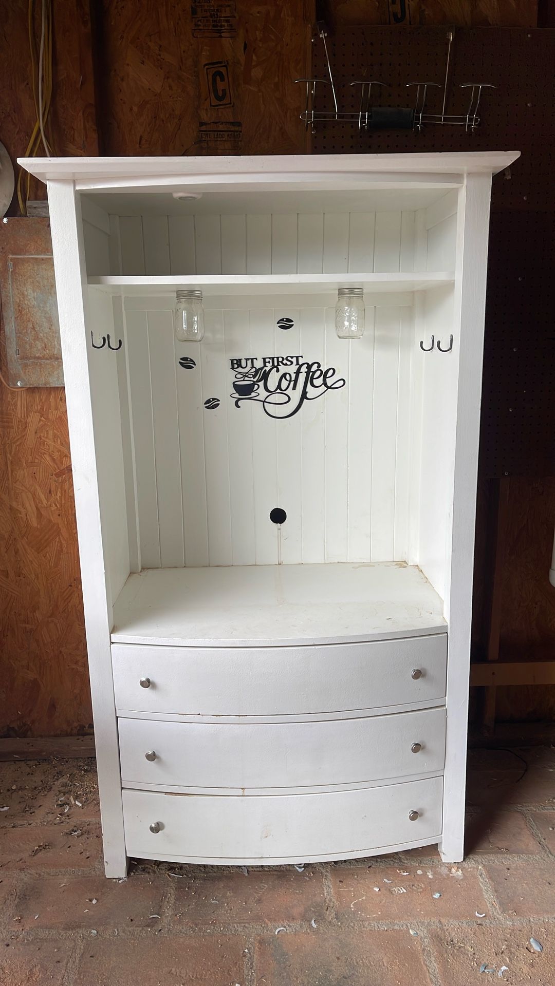 Coffee Bar With Lighting,