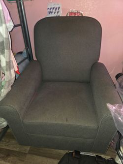 Recliner glider chair