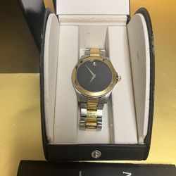 Authentic Movado two tone sport museum watch 81E71891