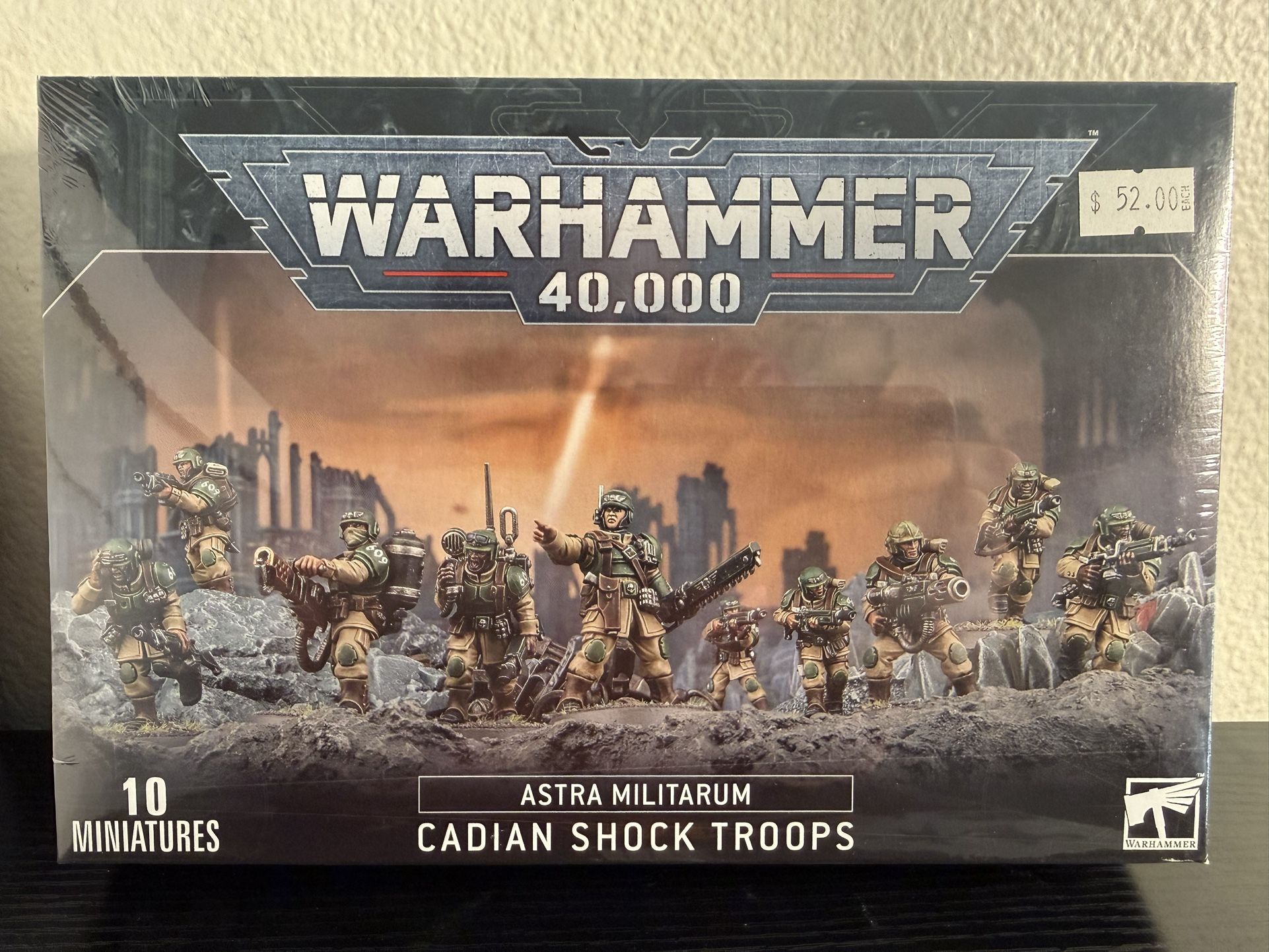 Warhammer 40k Astra Militarum Cadian Shock Troops