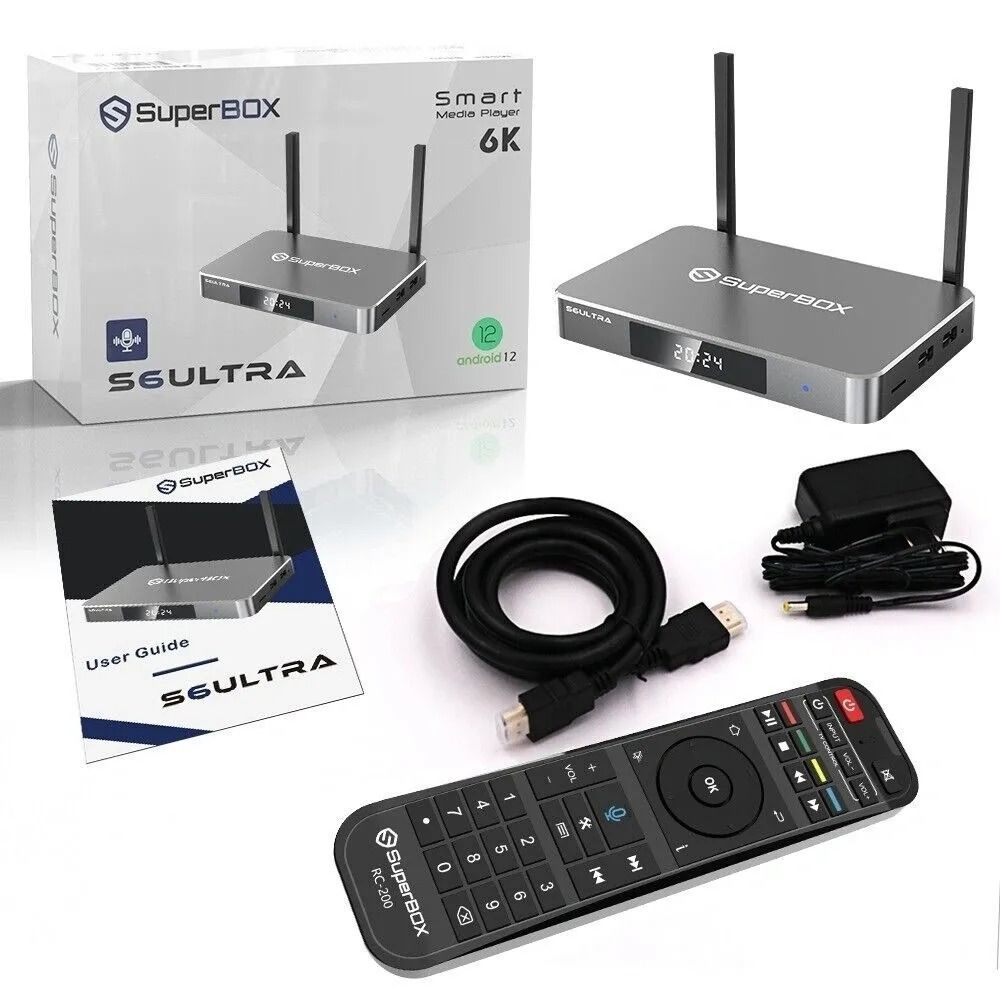 SuperBox S6 Ultra 128GB | 6K | Time-Shift+ | Parental Control – FREE SHIPPING! 🔥