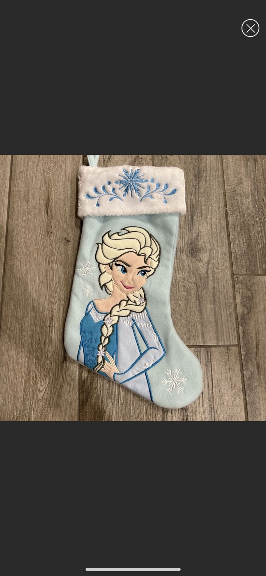 Frozen Elsa Stocking