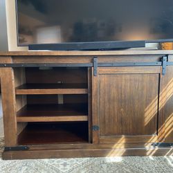 Solid Wood Tv Stand 