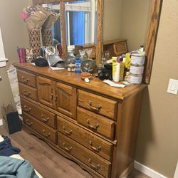 Dresser And Mirror 