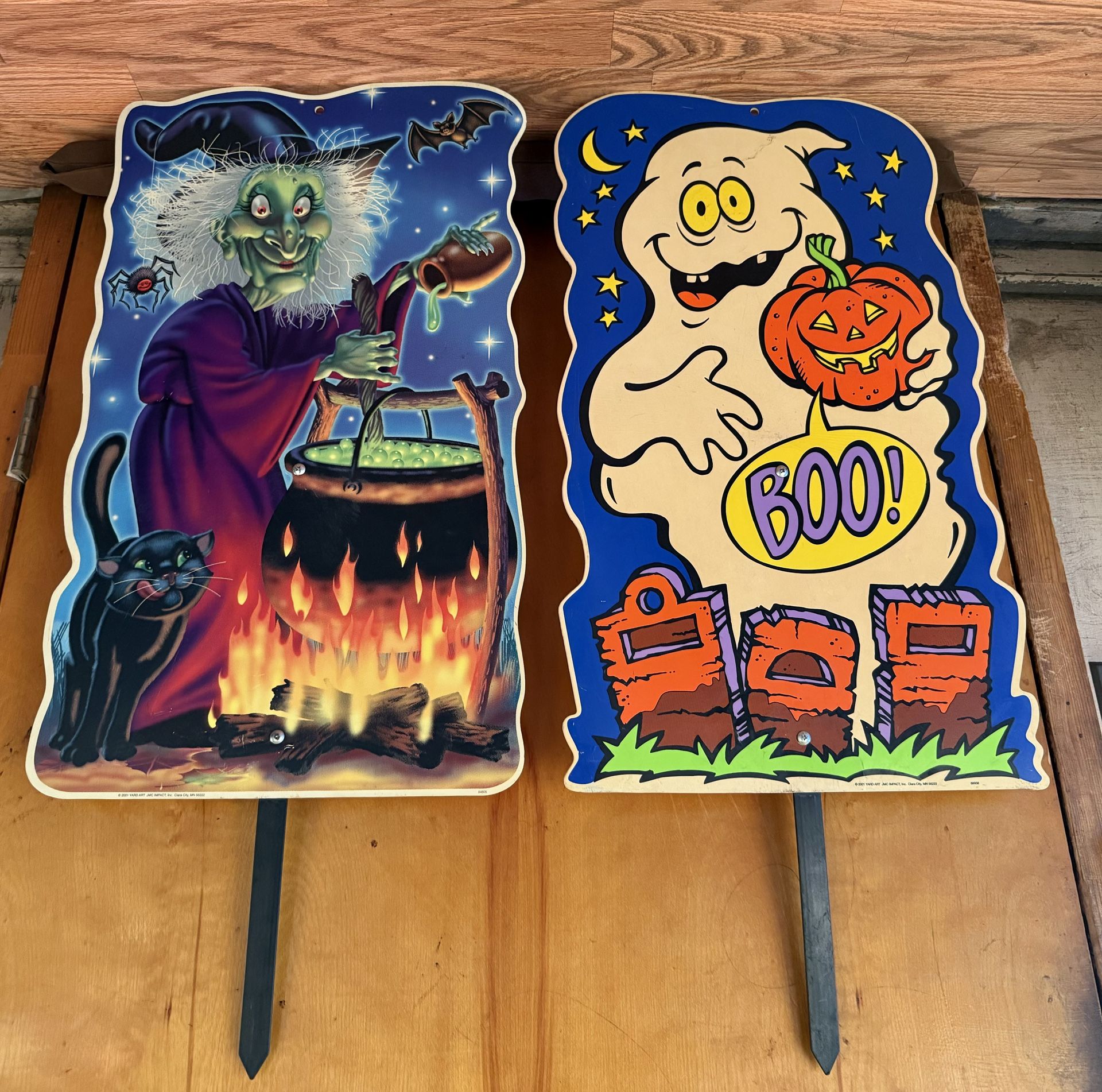 Vintage Halloween Signs