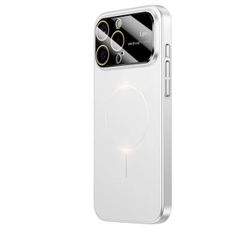 White Case iPhone 17 Pro Max MagSafe With Camera Cover 