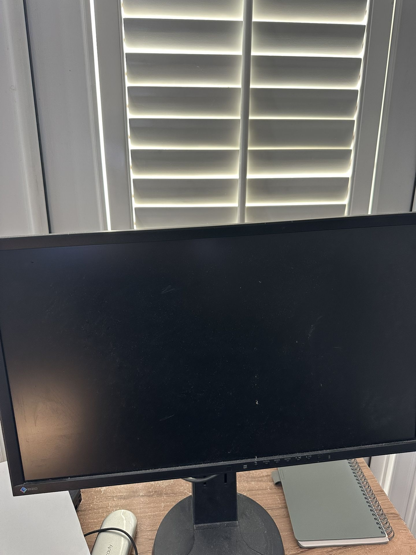 Eizo Led 23 inch most prestigious Japanese monitor brand. Good for eyes.