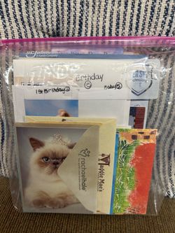 2 Bags Full Of Greeting Cards/Total 104 Cards/Read Description