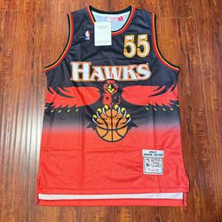 Dikembe Mutombo Atlanta Hawks 1996-97 Mitchell & Ness Player Jersey Brand New!!