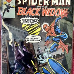 MARVEL COMICS - Spiderman and The Black Widow