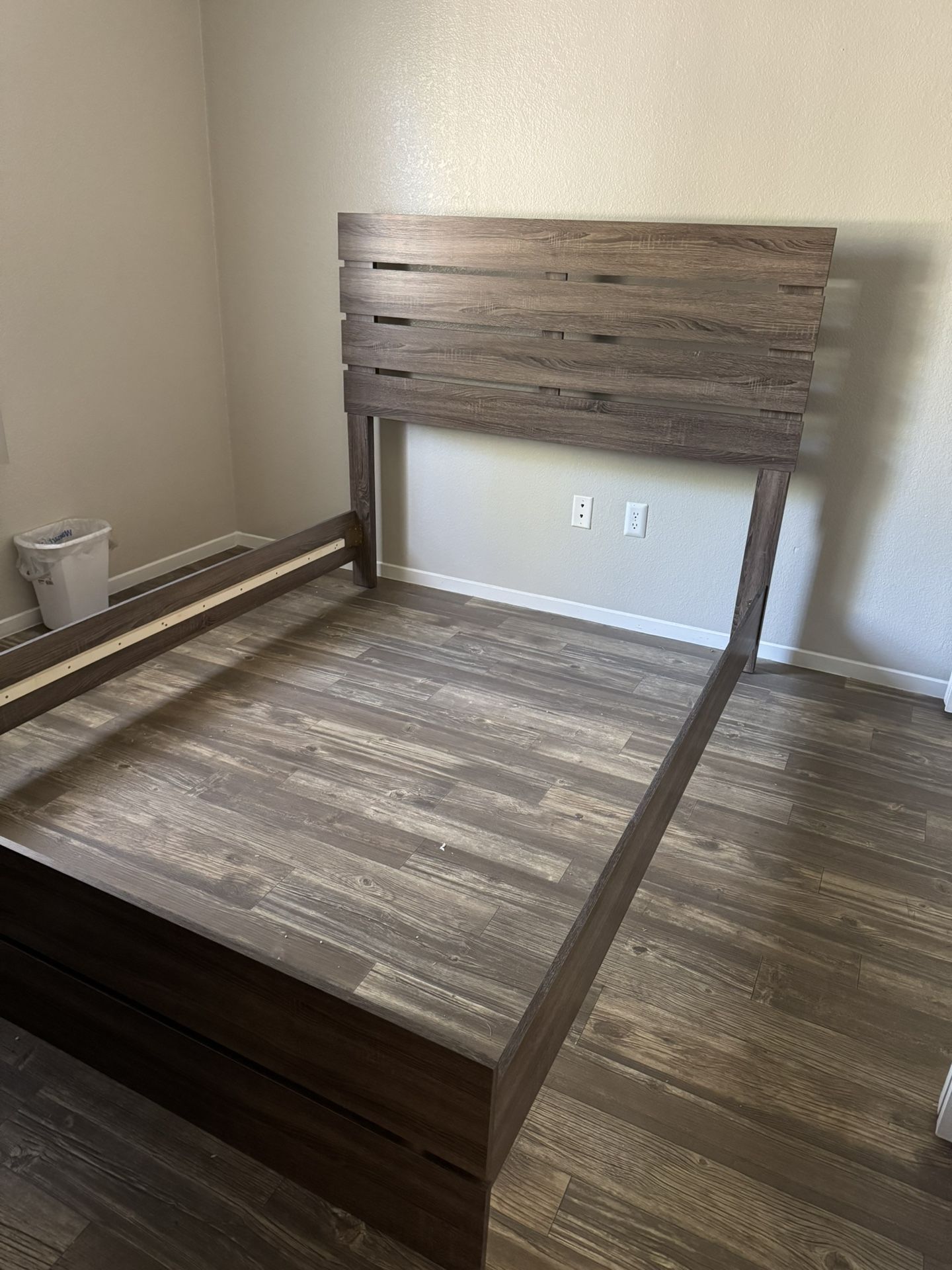 Oak Barrel Bed frame 