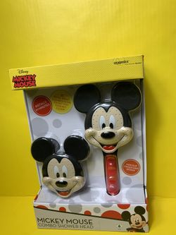 Mickey and Minnie Mouse shower sets