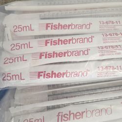 25 ml fisherbrand pipettes