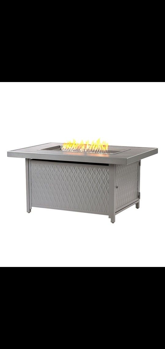 Brand NEW! Gray Fire Pit Table