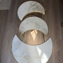 Marble Moon Coffee Table 