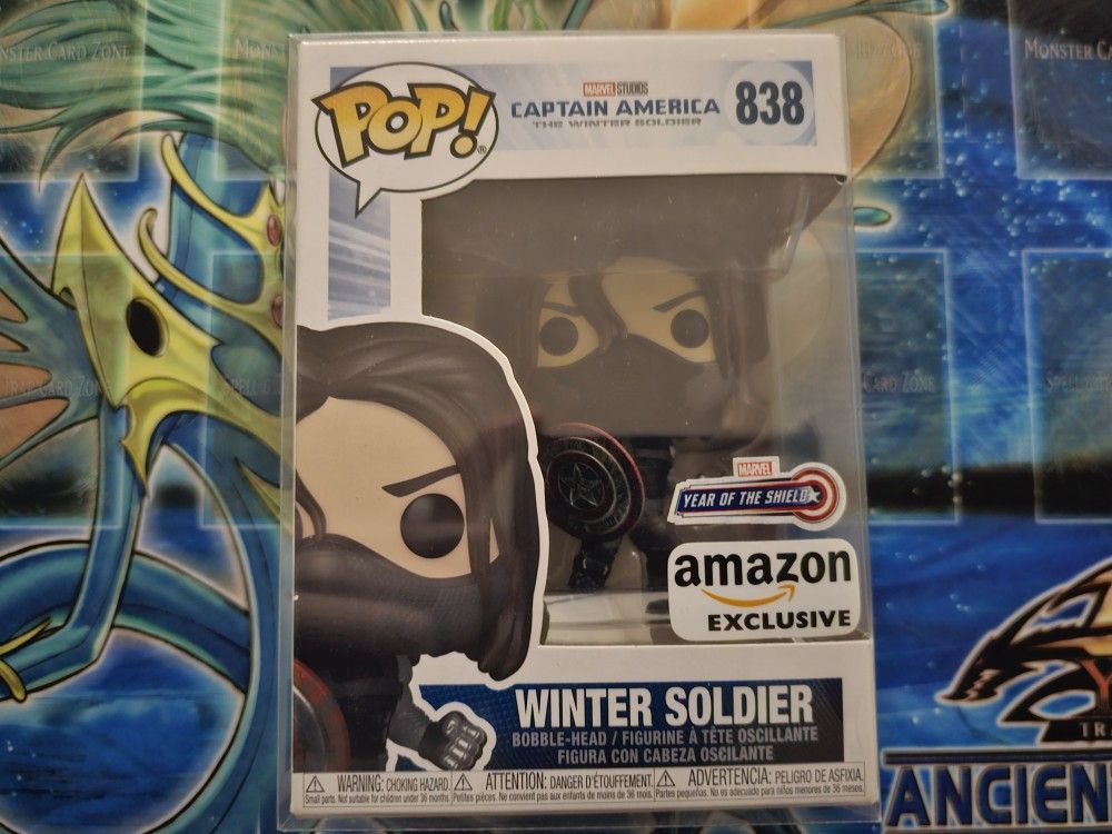 Winter Soldier With Shield Funko Pop