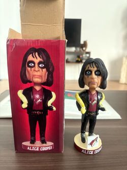 Alice Cooper Bobblehead Night Arizona Coyotes NHL