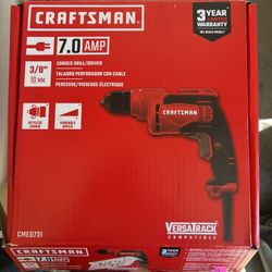 New 3/8 Craftsman Drill
