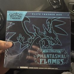 Pokemon Phantasmal Flames ETB Elite Trainer Box Sealed