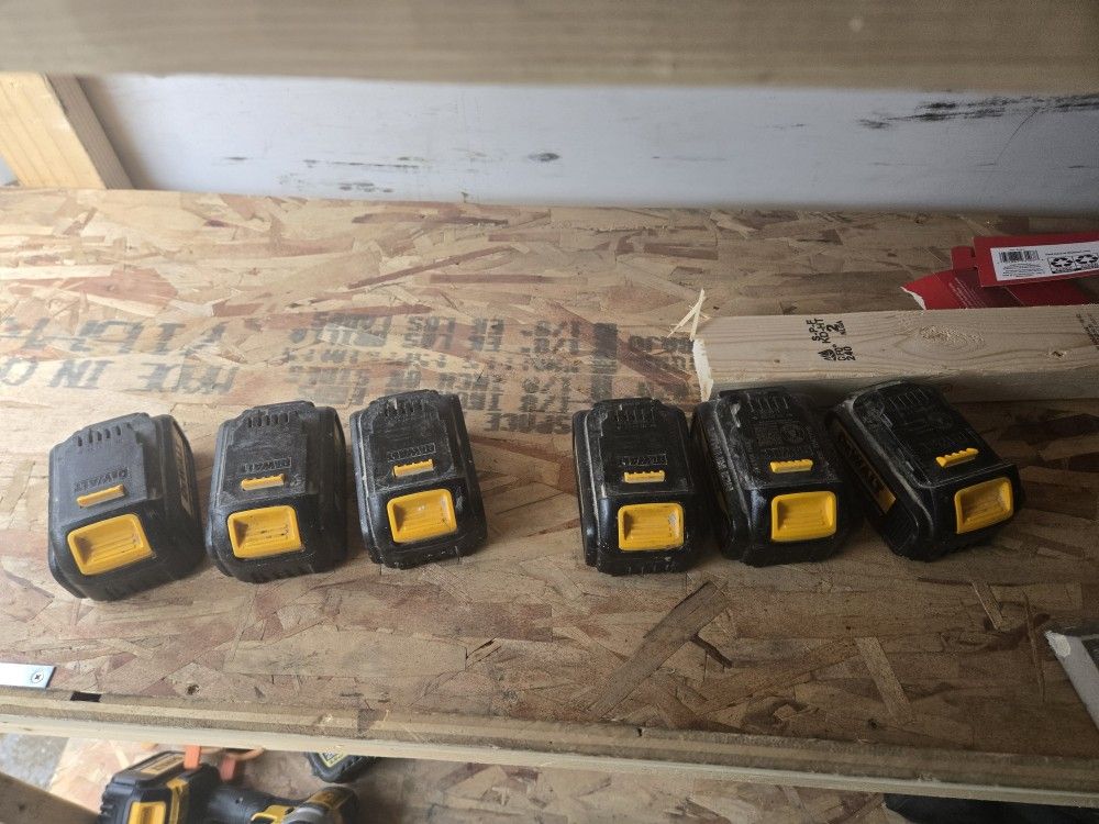 DEWALT 60V BATTERIES