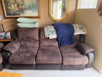 Couch and loveseat