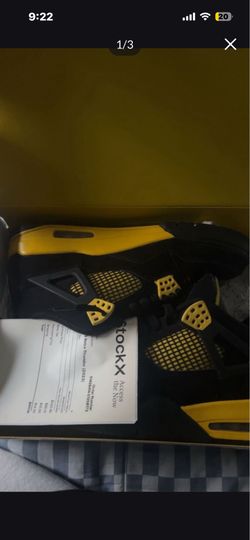 Jordan 4s yellow thunders