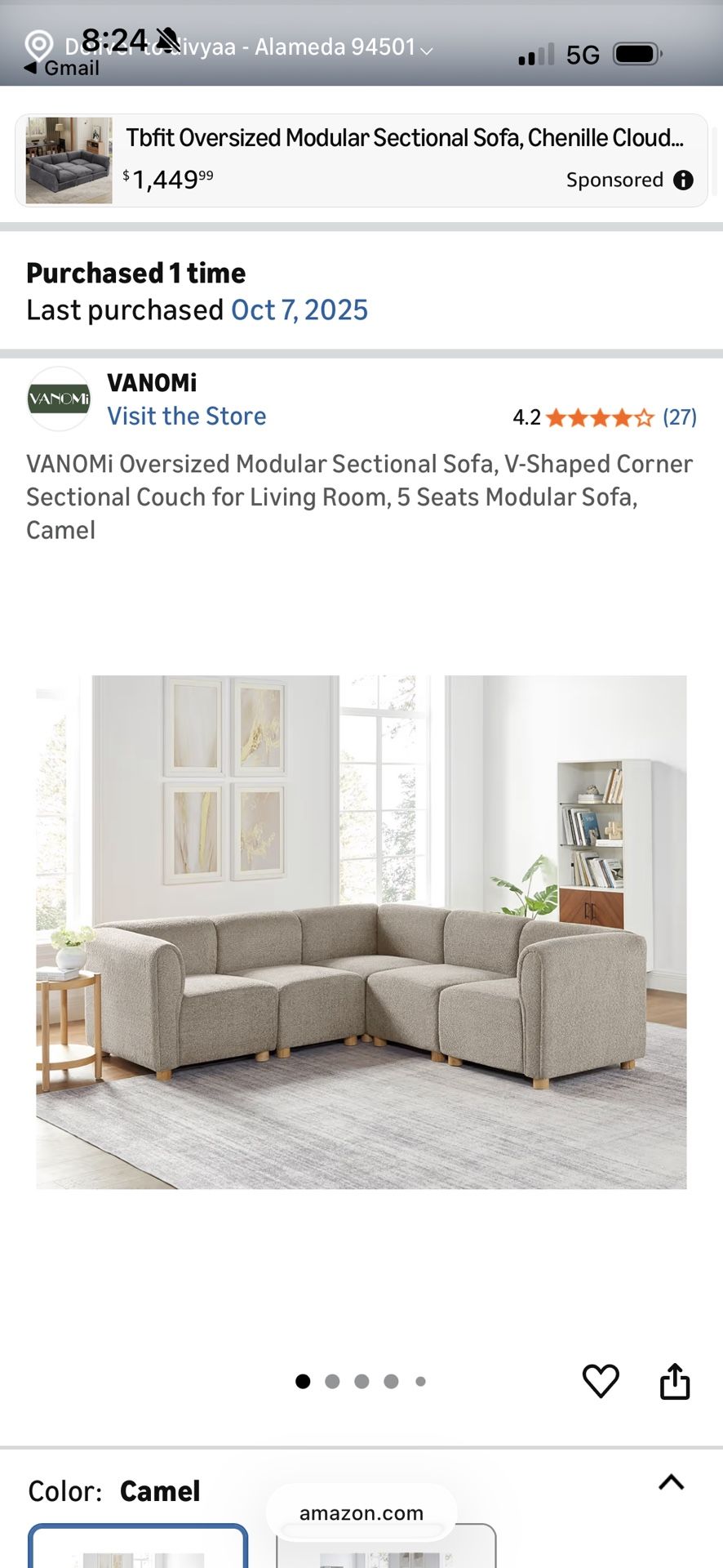 BRAND NEW Corner Sectional
