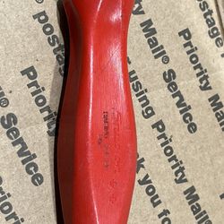 SNAP-ON TOOLS 4”SCREWDRIVER Red HARD HANDLE” USA