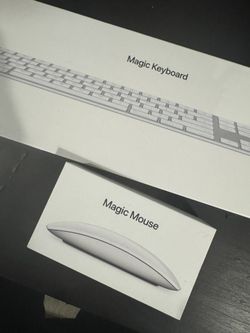 Magic Keyboard And Magic Mouse