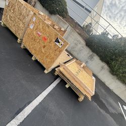 Shipping Crates / Plywood And 2x4
