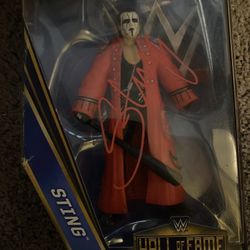 Signed Sting Figure